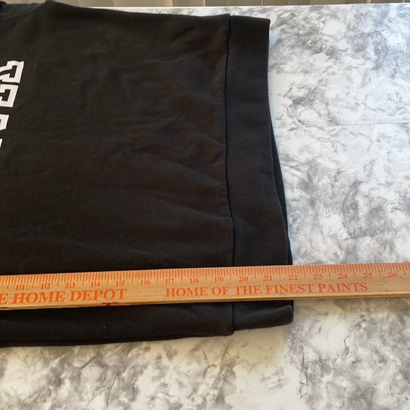 PINK Victoria’s Secret black sweatshirt size XS - Picture 5 of 6